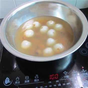 桂圆荔枝煮汤圆的做法步骤4