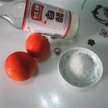 糖醋西红柿的做法图解1