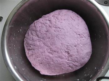 紫薯玫瑰花的做法图解3