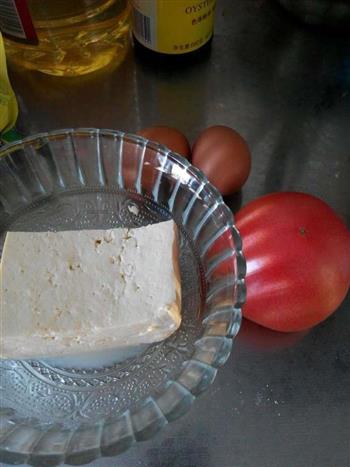 番茄豆腐鸡蛋打卤面的做法图解2