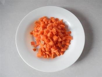 胡萝卜玉米核桃露的做法图解3