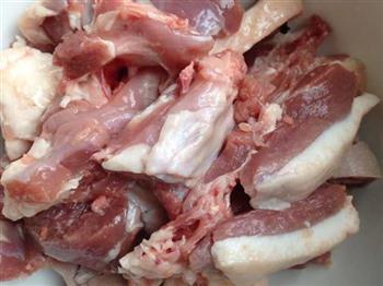 茶树菇焖鹅肉的做法步骤1