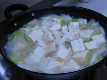 笔管鱼炖白菜豆腐的做法图解14