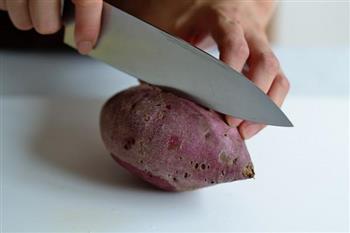 超美味的紫薯沙拉的做法图解1