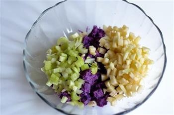 超美味的紫薯沙拉的做法图解3
