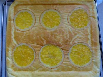 香橙蛋糕卷的做法步骤7