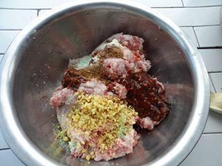 葫芦青椒猪肉饺的做法步骤4