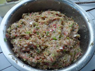 葫芦青椒猪肉饺的做法步骤8