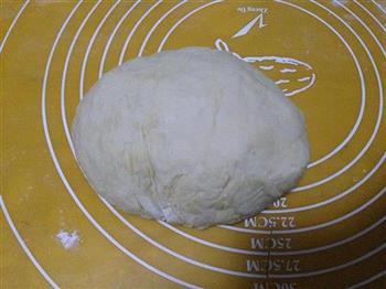 香葱肉松面包卷的做法步骤5