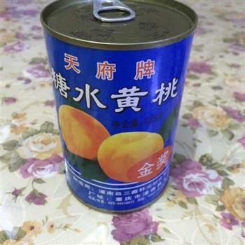 黄桃罐头酸奶的做法步骤5