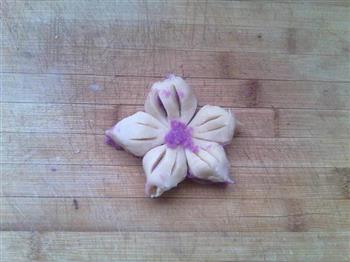 花朵紫薯酥的做法步骤21