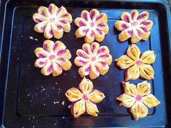 花朵紫薯酥的做法步骤23