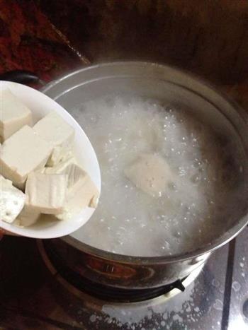 香菇豆腐粥的做法步骤7