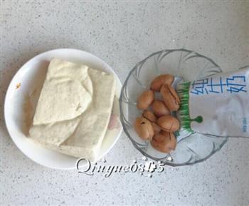 豆腐核桃汁的做法步骤1