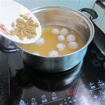 荔枝煮蛋的做法步骤6