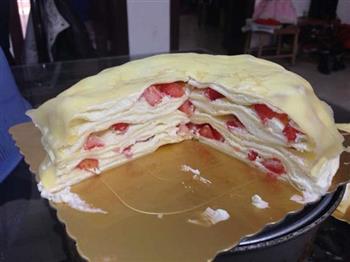 火龙果千层蛋糕的做法步骤8