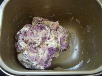 紫薯土司的做法图解3