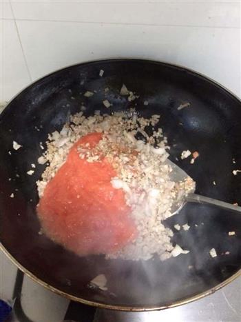 番茄肉酱面的做法步骤5