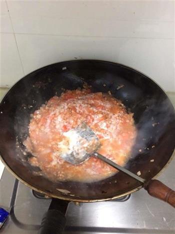 番茄肉酱面的做法步骤6