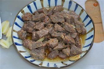 杏鲍菇牛肉丁的做法图解4