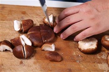 香菇腐竹结的做法步骤2