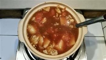 番茄牛肉砂锅的做法步骤6