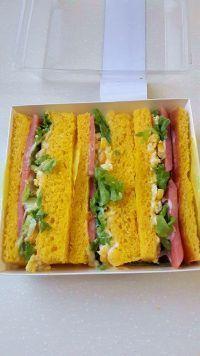 南瓜玉米沙拉三明治的做法步骤9
