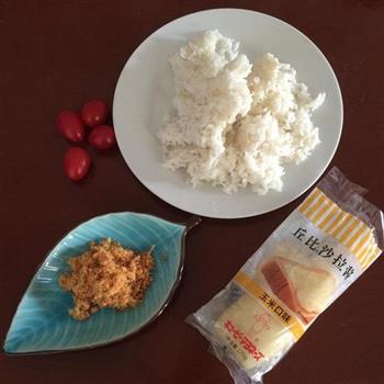 米饭沙拉的做法步骤1