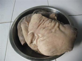 猪肚阴米粥的做法步骤1