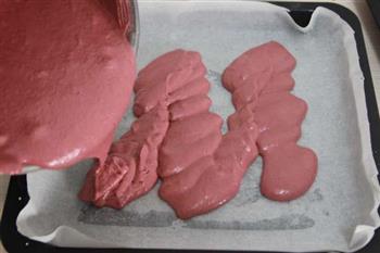 红丝绒糖霜蛋糕卷的做法图解12