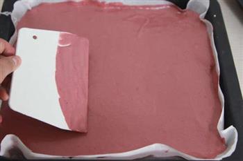 红丝绒糖霜蛋糕卷的做法图解13