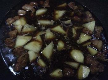 普洱茶土豆红烧肉的做法步骤12
