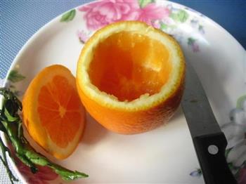 沙拉甜橙盅的做法图解2