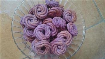 紫薯奶味饼干的做法图解13