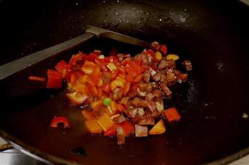 小米椒腊肉炒茄丁的做法步骤9