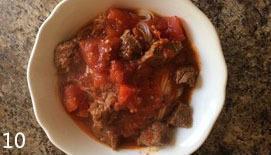 番茄牛肉面的做法步骤10