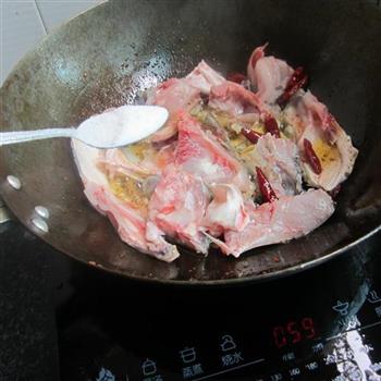 干椒干锅鱼头的做法步骤5