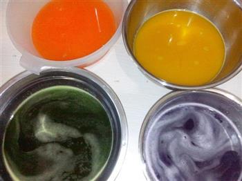 彩色水晶蒸饺的做法步骤3
