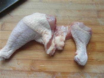 鸡腿薯泥牙签肉的做法步骤1