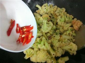 干锅花菜的做法步骤10