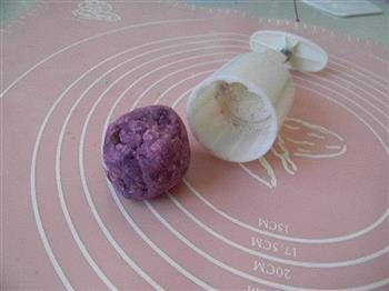沙拉椰蓉紫薯糕的做法图解5