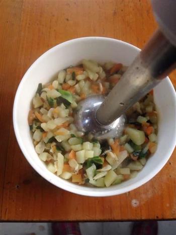 蔬菜虾皮土豆泥的做法步骤13