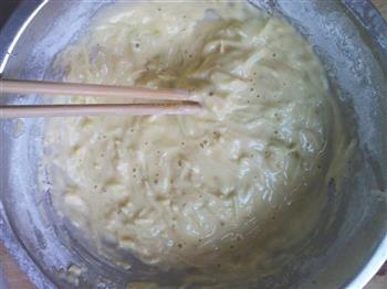 虾米萝卜丝饼的做法步骤5