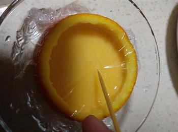 香橙蒸蛋的做法步骤9