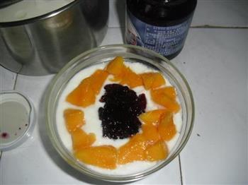 蓝莓芒果酸奶的做法图解7