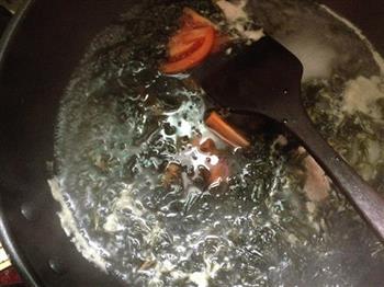 西红柿紫菜蛋汤的做法步骤7