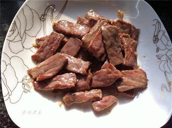 牛肉炒莴笋的做法步骤10