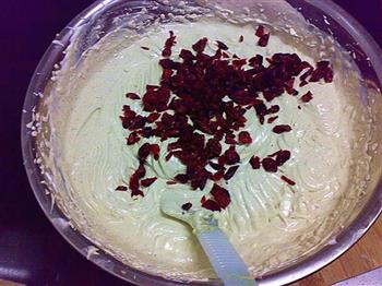 蔓越莓绿茶芝士蛋糕的做法步骤12