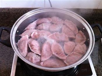 紫薯面三鲜饺子的做法步骤8