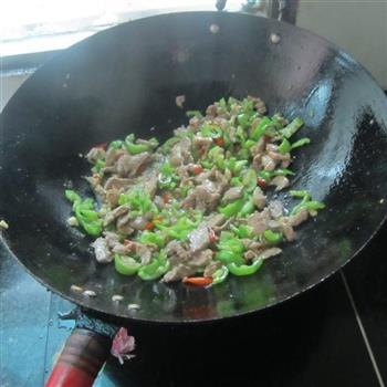 蒜米豆角炒肉的做法步骤9